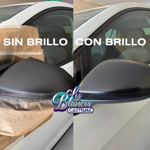 Full Dip Negro Brillo - Vinilo Líquido