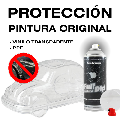 Pack Full Dip Protector Transparente para coches y motos – Vínilo Líquido