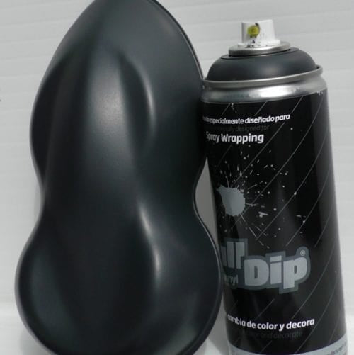 Spray vinilo negro mate