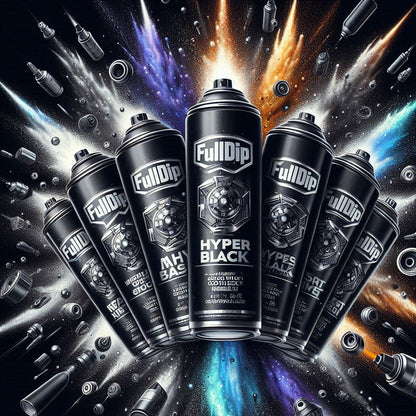FullDip Kit Compacto (SEAT LEON - VW GOLF - OPEL ASTRA) - 12 Sprays de 400ml metalizado