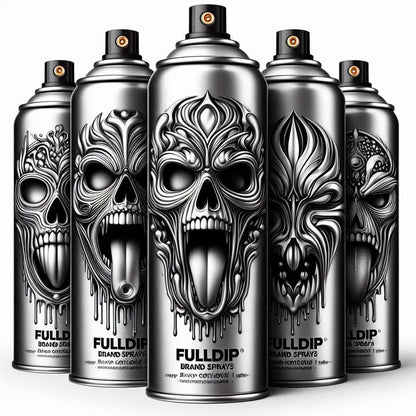 FullDip Kit Compacto (SEAT LEON - VW GOLF - OPEL ASTRA) - 12 Sprays de 400ml metalizado