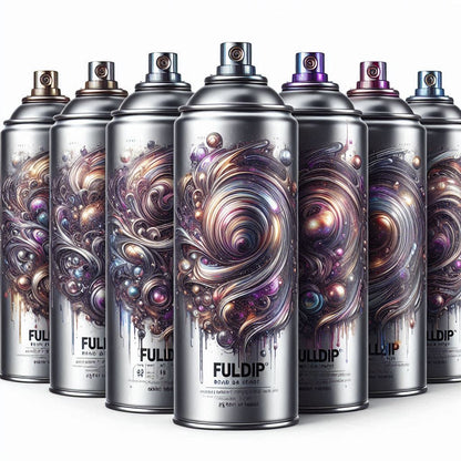 FullDip Kit Compacto (SEAT LEON - VW GOLF - OPEL ASTRA) - 12 Sprays de 400ml metalizado