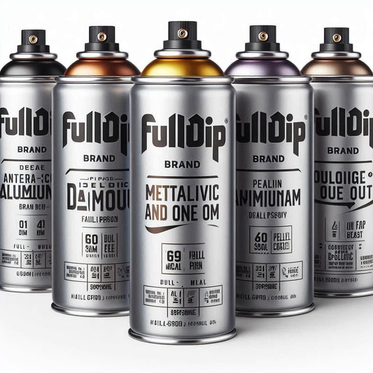 FullDip Pack Compacto (BMW I3 - AUDI A1 - MINI) - 12 sprays de 400ml metalizado