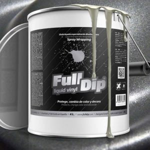 Vinilo Líquido 4 Litros Full Dip Antracita Metalizado