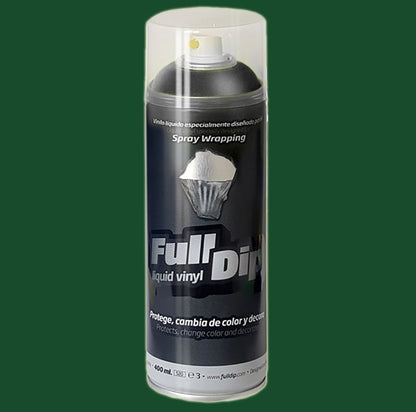 Spray vinilo liquido verde militar mate