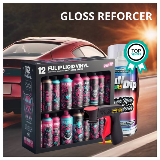 PACK VERSUS: 12 SPRAY MATE + ADAPTADOR + GLOSS REFORCER