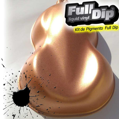 Fulldip Kit Compacto acabado candy (incluye base negra o blanca + spray candy)