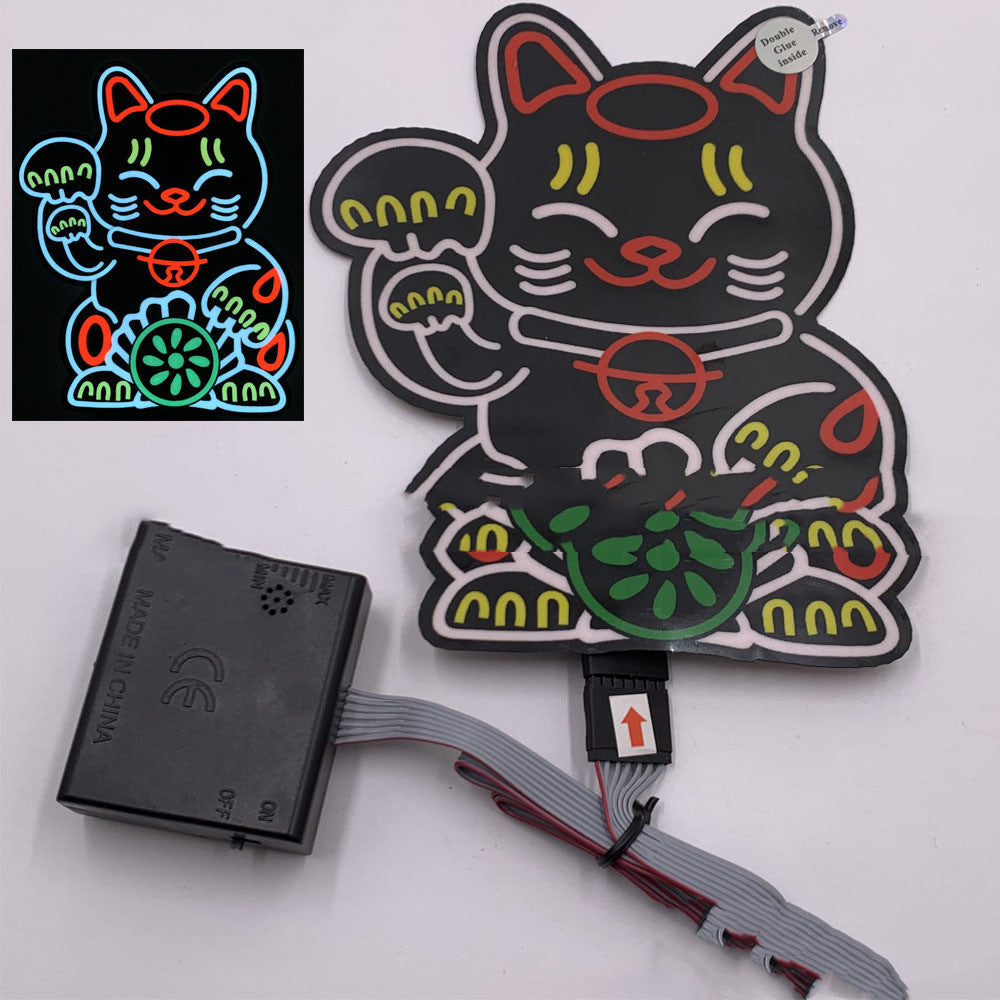 Pack Lucky Cat - Led Stickers