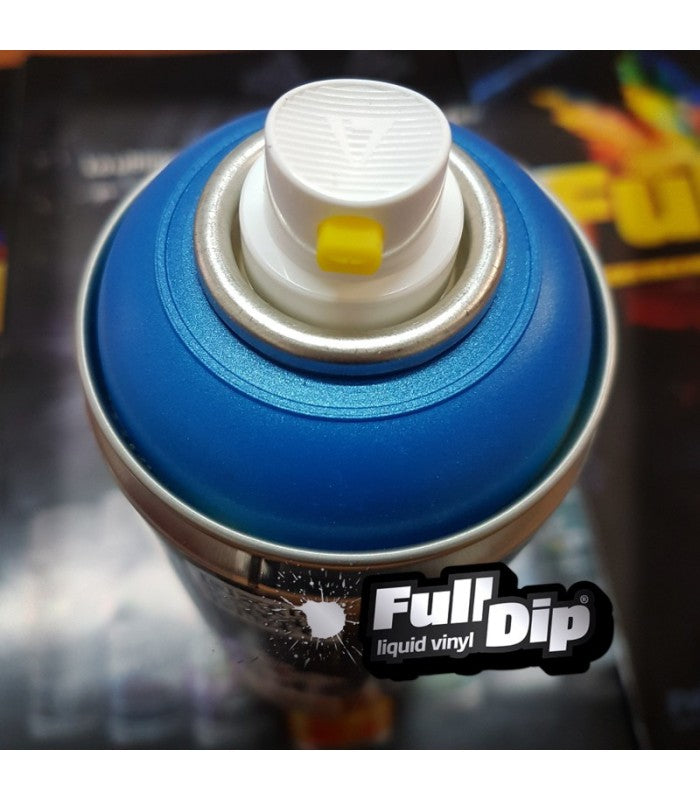 Spray vinilo liquido azul metalizado