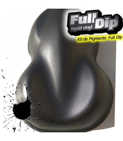 Fulldip Kit Compacto acabado candy (incluye base negra o blanca + spray candy)