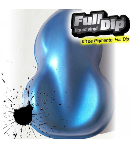 Fulldip Kit Compacto acabado candy (incluye base negra o blanca + spray candy)