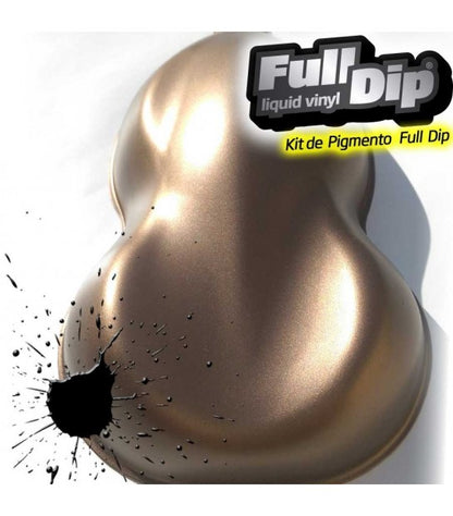Fulldip Kit Compacto acabado candy (incluye base negra o blanca + spray candy)