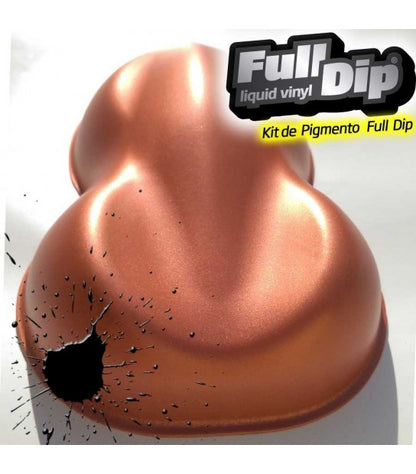 Fulldip Kit Compacto acabado candy (incluye base negra o blanca + spray candy)