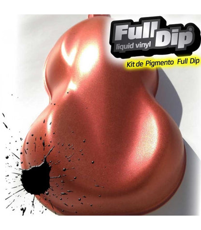 Fulldip Kit Compacto acabado candy (incluye base negra o blanca + spray candy)