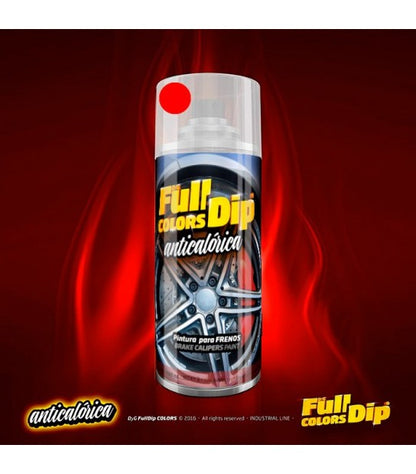 Sprays Pinzas de freno Full Dip - PINTURA ANTICALÓRICA