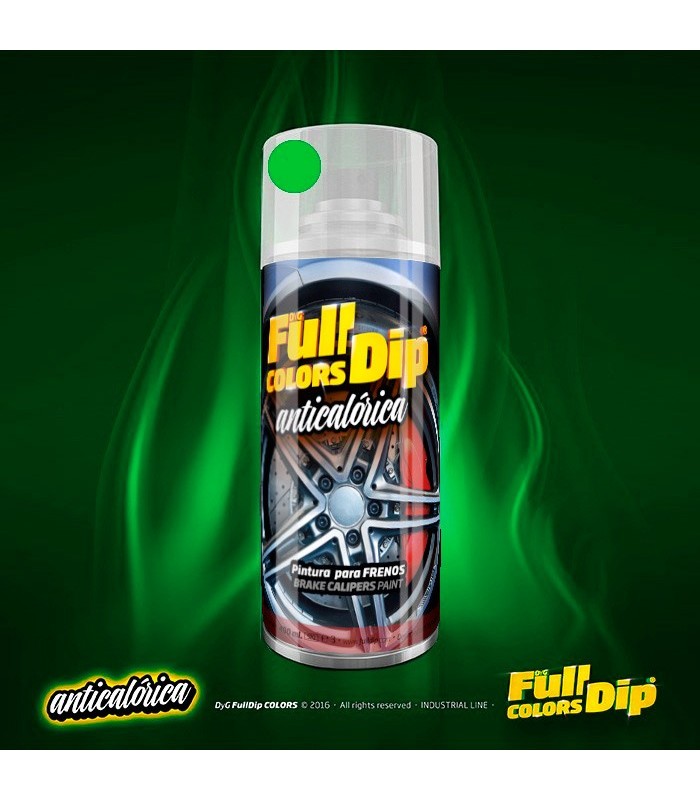 Sprays Pinzas de freno Full Dip - PINTURA ANTICALÓRICA