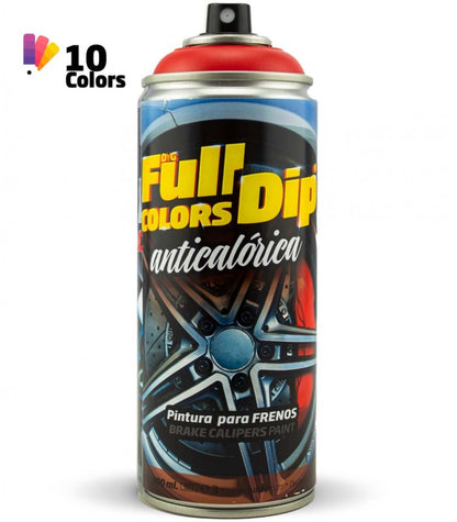 Sprays Pinzas de freno Full Dip - PINTURA ANTICALÓRICA