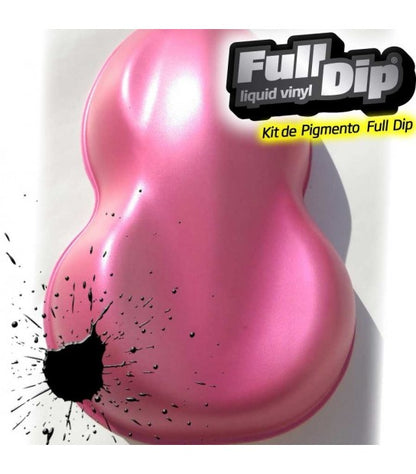 Fulldip Kit Compacto acabado candy (incluye base negra o blanca + spray candy)